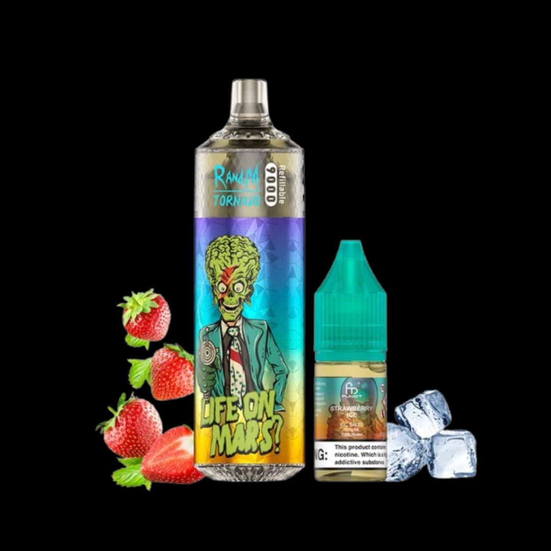 RANDM TORNADO 9000 Strawberry Ice