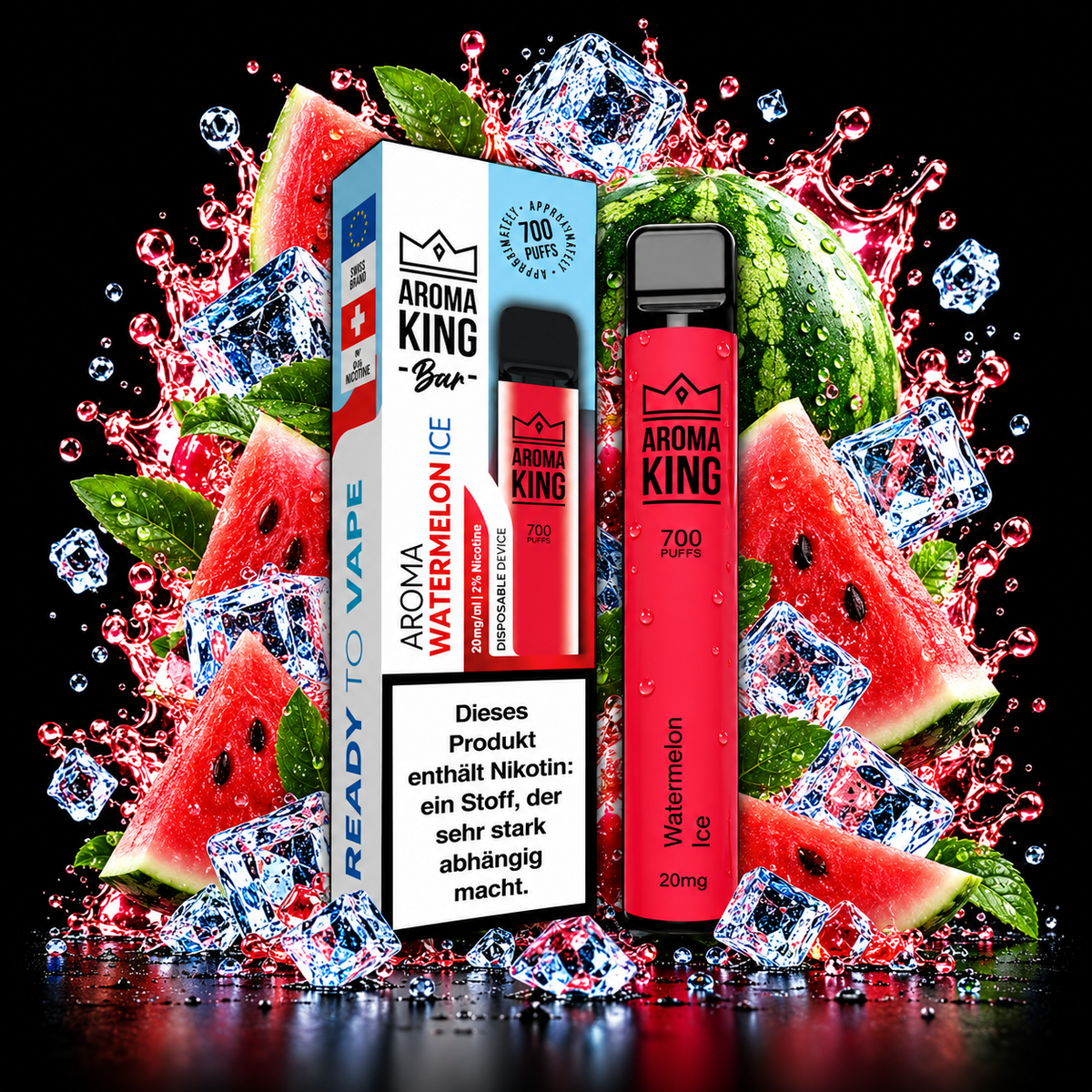 AROMA KING BAR 700 Watermelon Ice