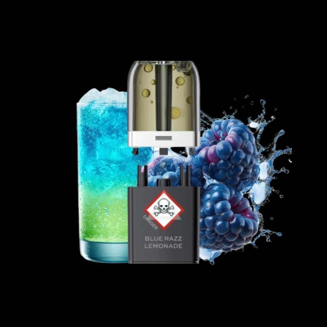 VOZOL NEON PLUG MAX | Blue Razz Lemonade | Liquid Pods