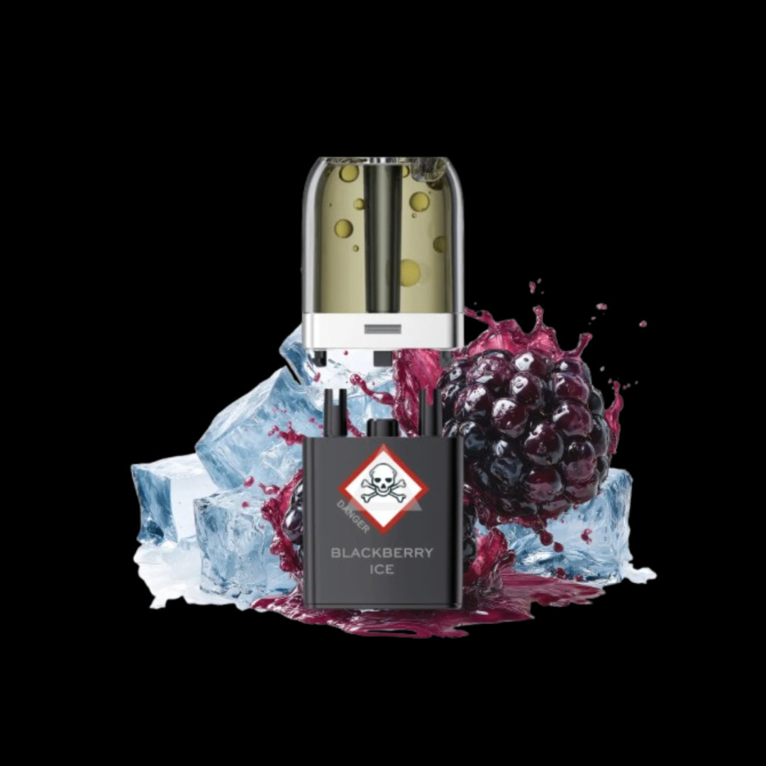 VOZOL NEON PLUG MAX | Blackberry Ice | Liquid Pods
