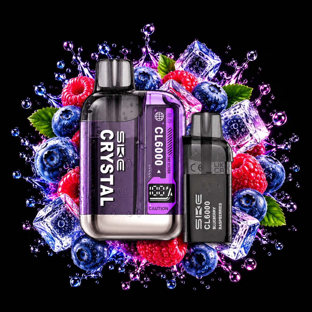 SKE CRYSTAL CL6000 KIT Blueberry Raspberry