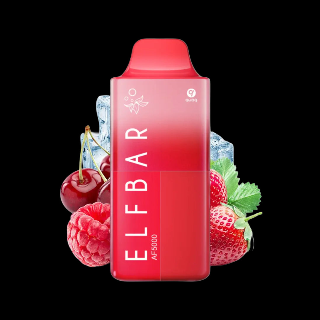 ELFBAR AF5000 Strawberry Raspberry Cherry Ice