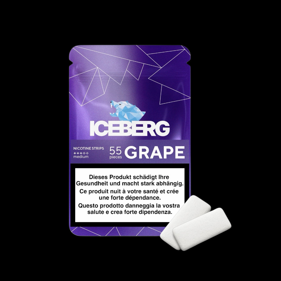 ICEBERG NICOTINE STRIPS Grape