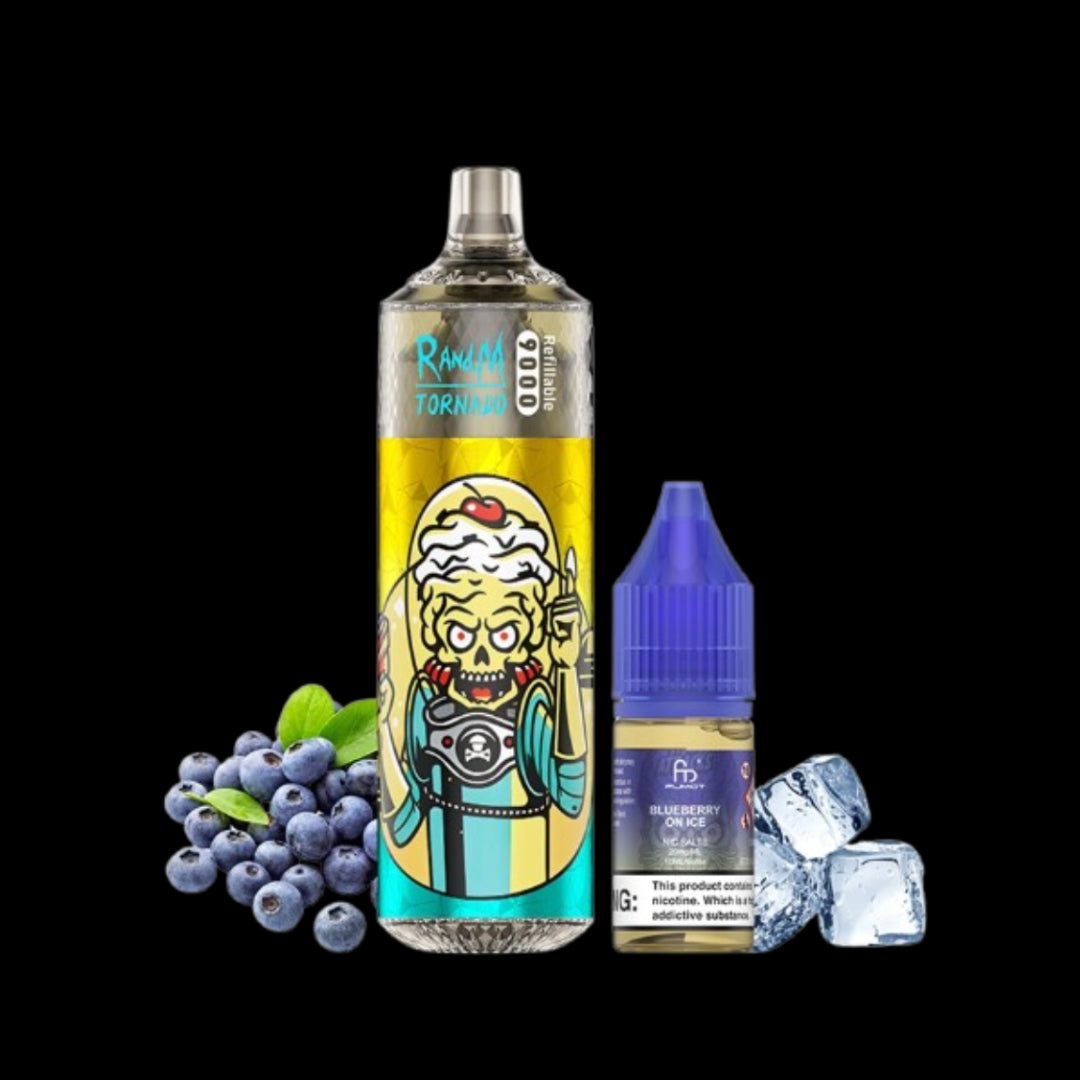 RANDM TORNADO 9000 Blueberry On Ice