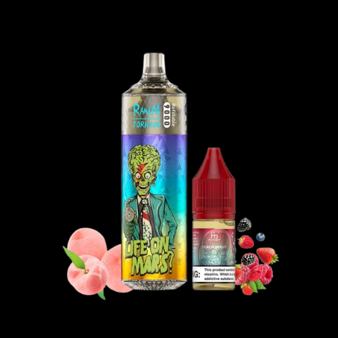 RANDM TORNADO 9000 Peach Berry