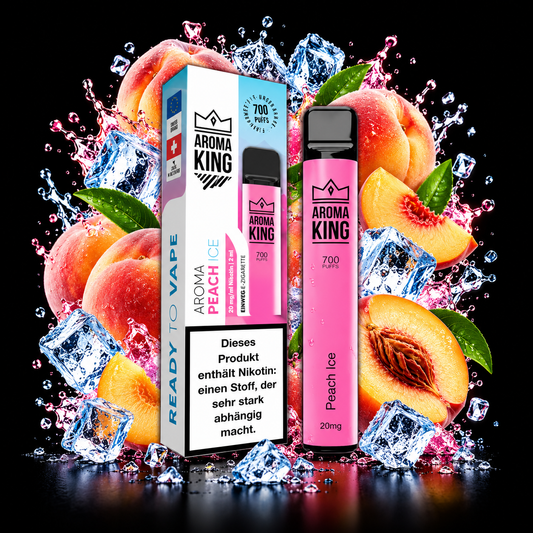AROMA KING BAR 700 Peach Ice
