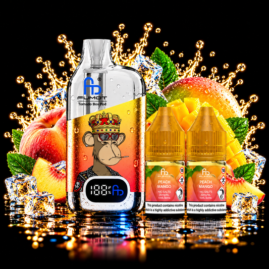 FUMOT TORNADO BOX 50K Peach Mango
