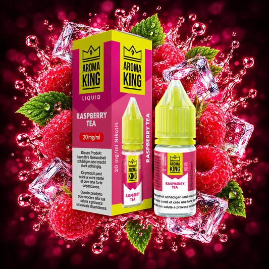 AROMA KING LIQUID 10ML Raspberry Tea