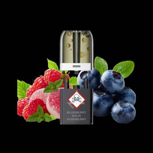 VOZOL NEON PLUG MAX | Blueberry Sour Raspberry | Liquid Pods