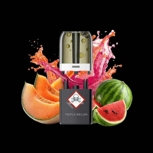 VOZOL NEON PLUG MAX | Triple Melon | Liquid Pods