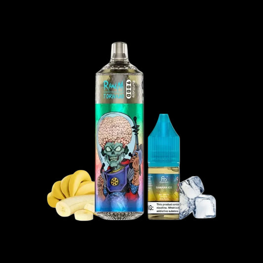 RANDM TORNADO 9000 Banana Ice