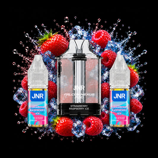 JNR FALCON NEXUS 55K POD Strawberry Raspberry Ice