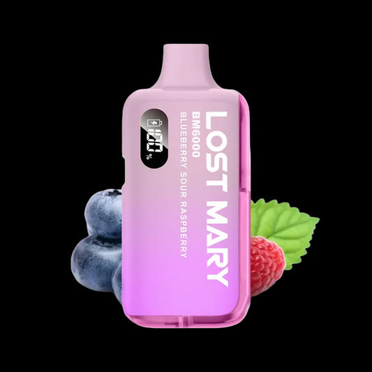 LOST MARY BM6000 Blueberry Sour Raspberry