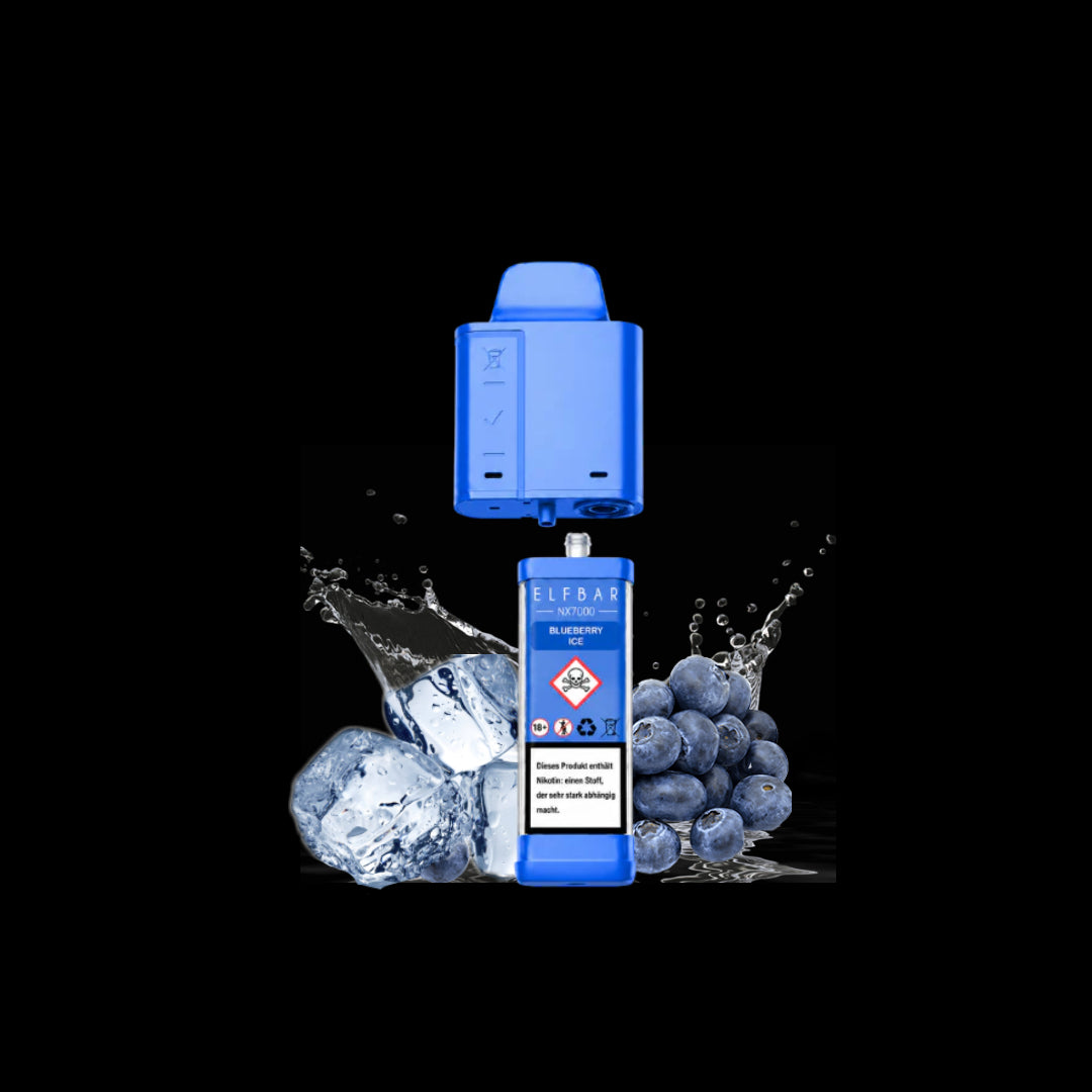 ELFBAR NX7000 POD Blueberry Ice