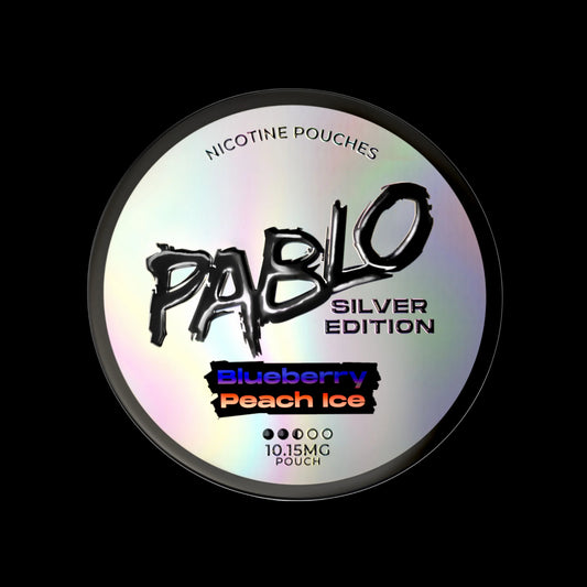 PABLO SILVER Blueberry Peach Ice