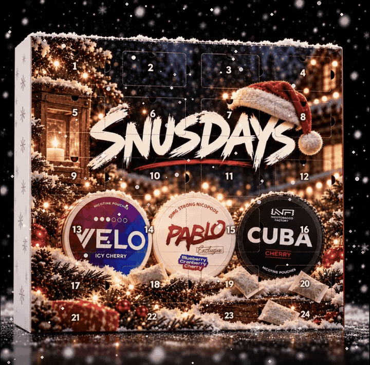 LIMITED: SNUSDAYS SNUS- ADVENTSKALENDER