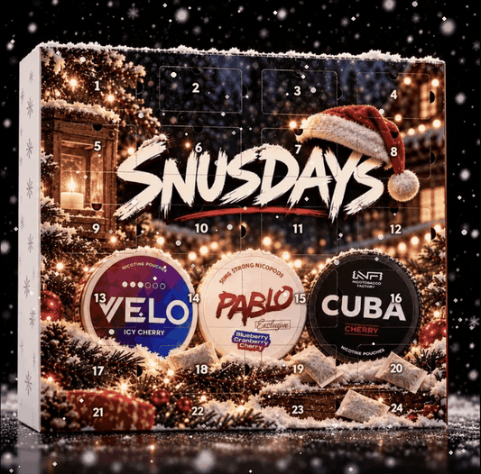 LIMITED: SNUSDAYS SNUS- ADVENTSKALENDER